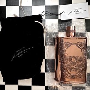 Whiskey Flask- Jacob Bromwell Scull Brand New
